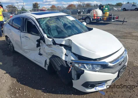 2017 Honda Civic Ex-T from USA, damaged, VIN 2HGFC1F32HH638946